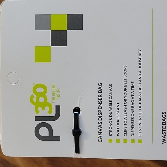 Canvas dispenser bag and 3 rolls waste bag refills - Picture 3 of 4